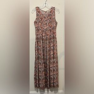 Max Studio tiered floral Maxi